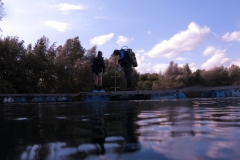 vor dem großen Schritt